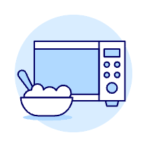 Microwave Illustration from UX Duotone Set