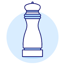 Spice Grinder Illustration from UX Duotone Set