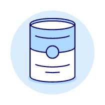 Canned Food Illustration from UX Duotone Set