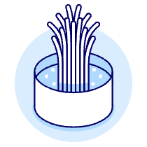 Spaghetti Illustration from UX Duotone Set