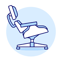 Rotating Armchair Illustration from UX Duotone Set