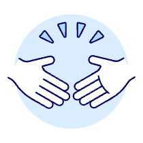 Hand Shake 1 Illustration from UX Duotone Set