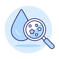 Blood Drop Analysis Illustration from UX Duotone Set