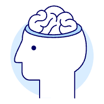 Brain 1 Illustration from UX Duotone Set