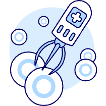 Nanobot 1 Illustration from UX Duotone Set