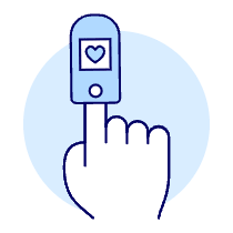Heart Rate 1 Illustration from UX Duotone Set