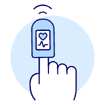 Heart Rate 4 Illustration from UX Duotone Set