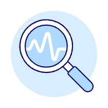 Magnifier EGK Illustration from UX Duotone Set