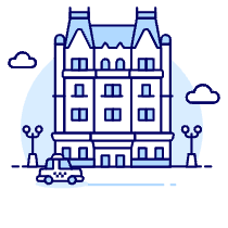 Luxury Hotel Illustration from UX Duotone Set