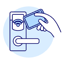 Sensor Keycard 1 Illustration from UX Duotone Set