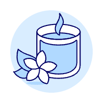 Scented Candle Illustration from UX Duotone Set