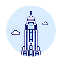 Empire State Illustration from UX Duotone Set