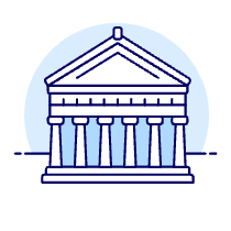 Parthenon Illustration from UX Duotone Set
