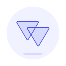 Bisextual Triangle Symbol Illustration from UX Duotone Set