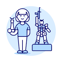 Model Builder 2 4 Illustration from UX Duotone Set