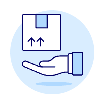 Package Hand 1 Illustration from UX Duotone Set