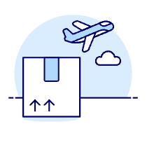 Cargo Plane Illustration from UX Duotone Set