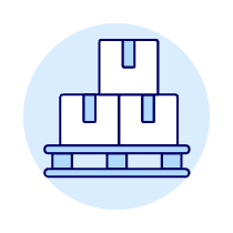 Box Stack Illustration from UX Duotone Set