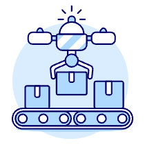 Industry Robot 1 Illustration from UX Duotone Set