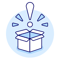 Package Attention Illustration from UX Duotone Set