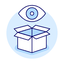 Package Eye Illustration from UX Duotone Set