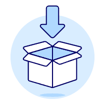 Package Open Illustration from UX Duotone Set