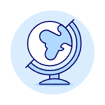 Globe Illustration from UX Duotone Set