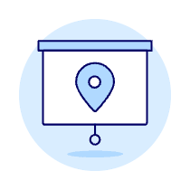 Location On Screen Illustration from UX Duotone Set
