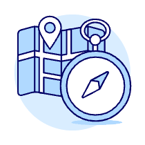 Pin Destination Illustration from UX Duotone Set