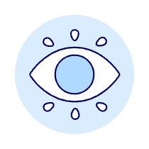 View Revenue Eye Illustration from UX Duotone Set