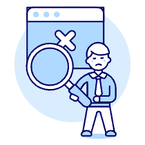 SEO Error 1 1 Illustration from UX Duotone Set