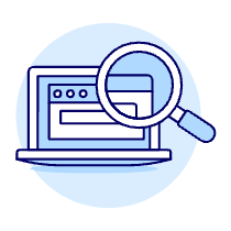 SEO Laptop Illustration from UX Duotone Set