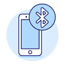 Phone Blutooth Illustration from UX Duotone Set