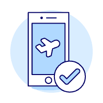 Flight Booking App 2 Illustration from UX Duotone Set