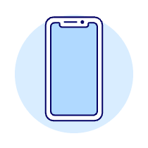 Mobile Phone 1 Illustration from UX Duotone Set