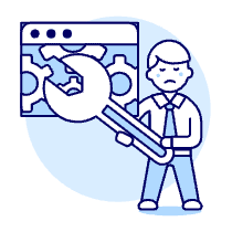 Program Fixing 2 Illustration from UX Duotone Set