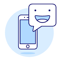 Emoji Message Illustration from UX Duotone Set