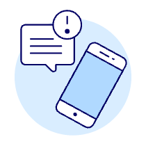 Message Notification Illustration from UX Duotone Set