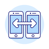 Data Sync Illustration from UX Duotone Set