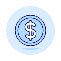 Dollar Illustration from UX Duotone Set