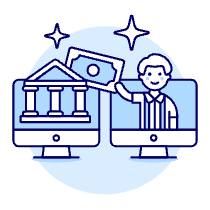 Banking App 3 1 Illustration from UX Duotone Set