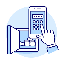 Money App Pin 1 Illustration from UX Duotone Set