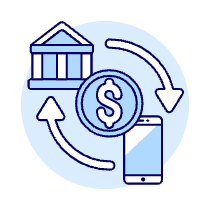 Money App Transfer Illustration from UX Duotone Set