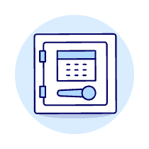 Money Safe Illustration from UX Duotone Set