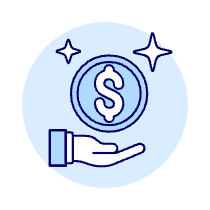 Hand Coin 1 Illustration from UX Duotone Set