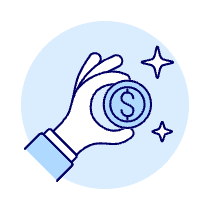 Show Coin 1 Illustration from UX Duotone Set