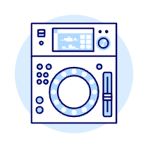 Controller Mixer 2 Illustration from UX Duotone Set