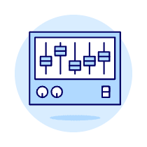 Eq Controller Illustration from UX Duotone Set