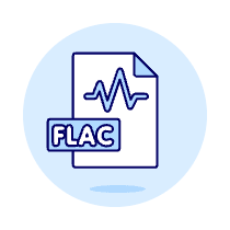 File Sound Flac Illustration from UX Duotone Set