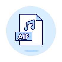 Format File Aif Illustration from UX Duotone Set